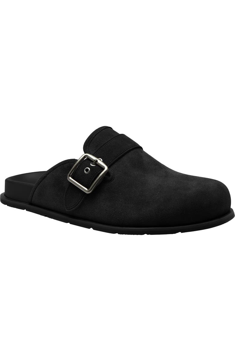 COACH Suede Buckle Clog, Main, color,