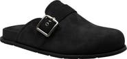 COACH Suede Buckle Clog