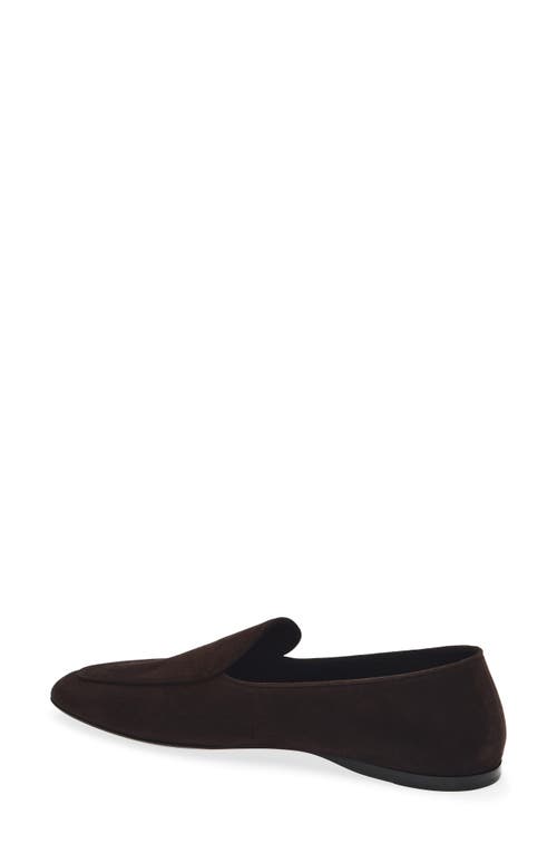 The Row Awar Loafer Flat In Brown
