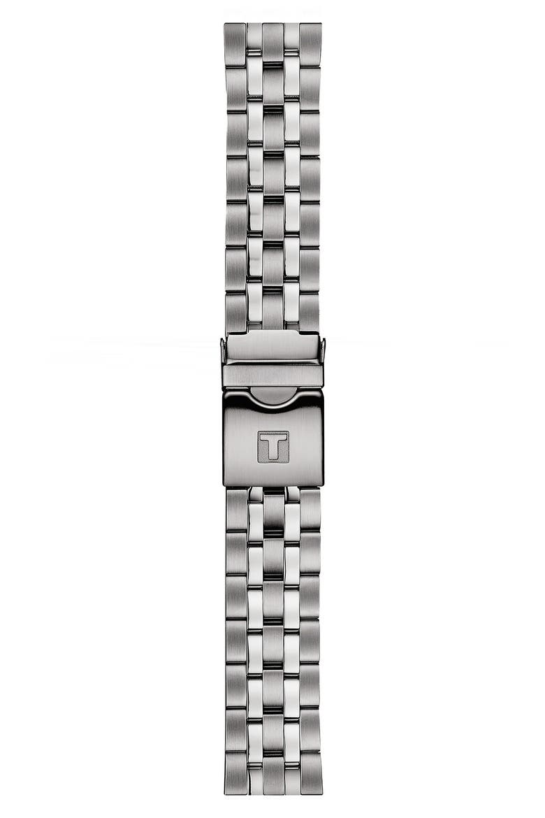 Seastar 1000 Powermatic 80 Bracelet Watch, 43mm, Alternate, color, SILVER/ BLUE