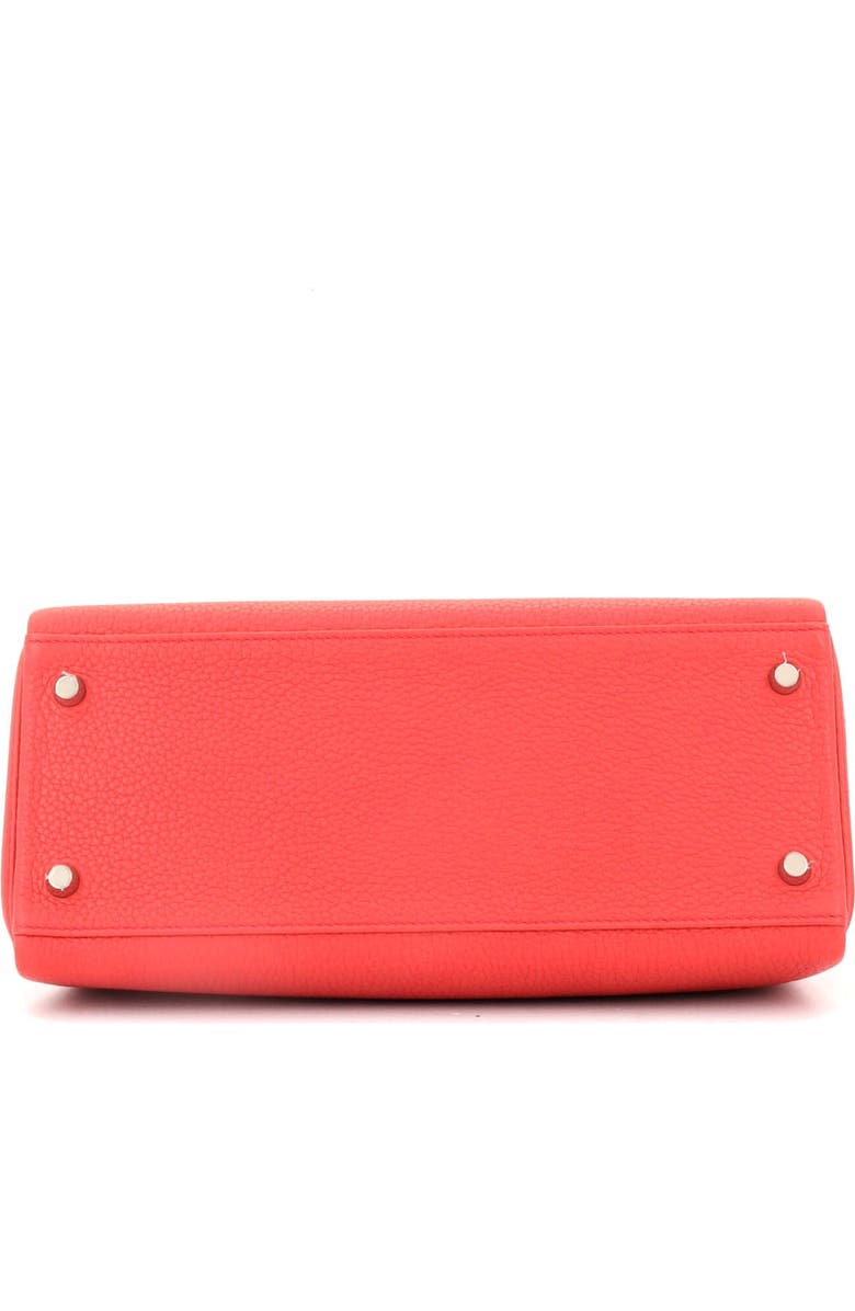 Pre-Owned Hermes Kelly Handbag Pink Togo with Palladium Hardware 28, Alternate, color, Bougainvillier