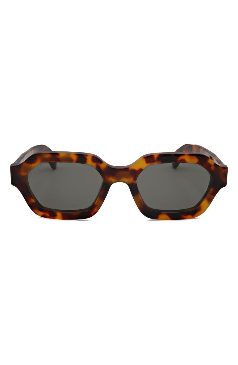 SUPER by RETROSUPERFUTURE<sup>®</sup> 49mm Square Sunglasses, Main, color, Tortoise