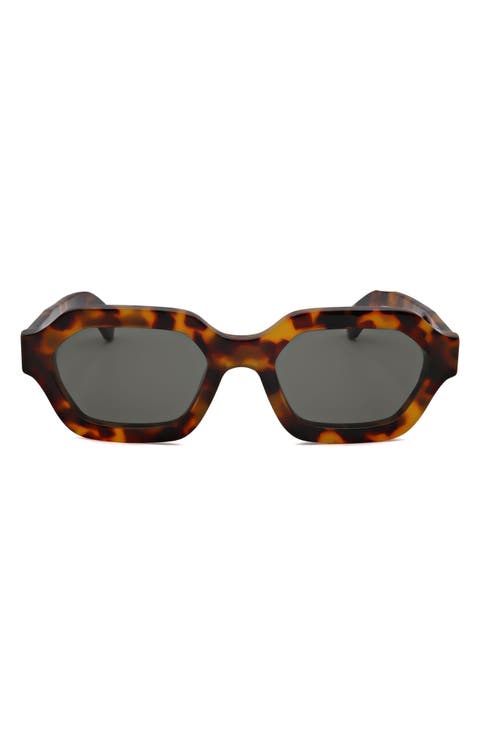 49mm Square Sunglasses