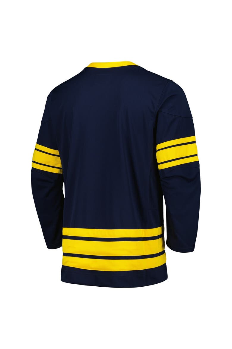 Men's Nike Navy Michigan Wolverines Replica Jersey, Alternate, color, Navy