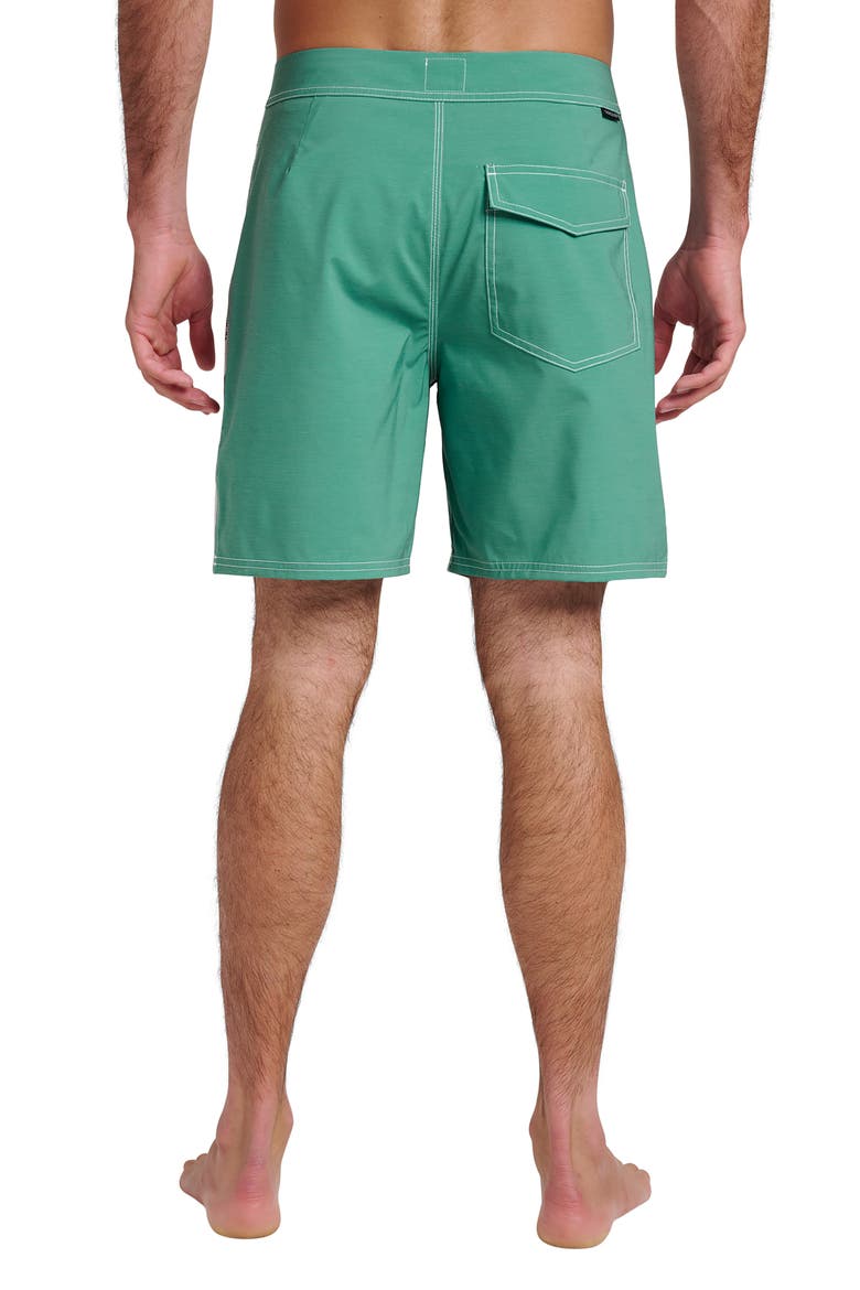 Original Arch 18" Water Repellent Board Shorts, Alternate, color, DEEP SEA