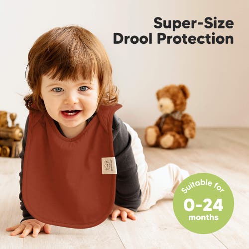 Keababies 8-pack Hallo Drool Bibs In Sahara