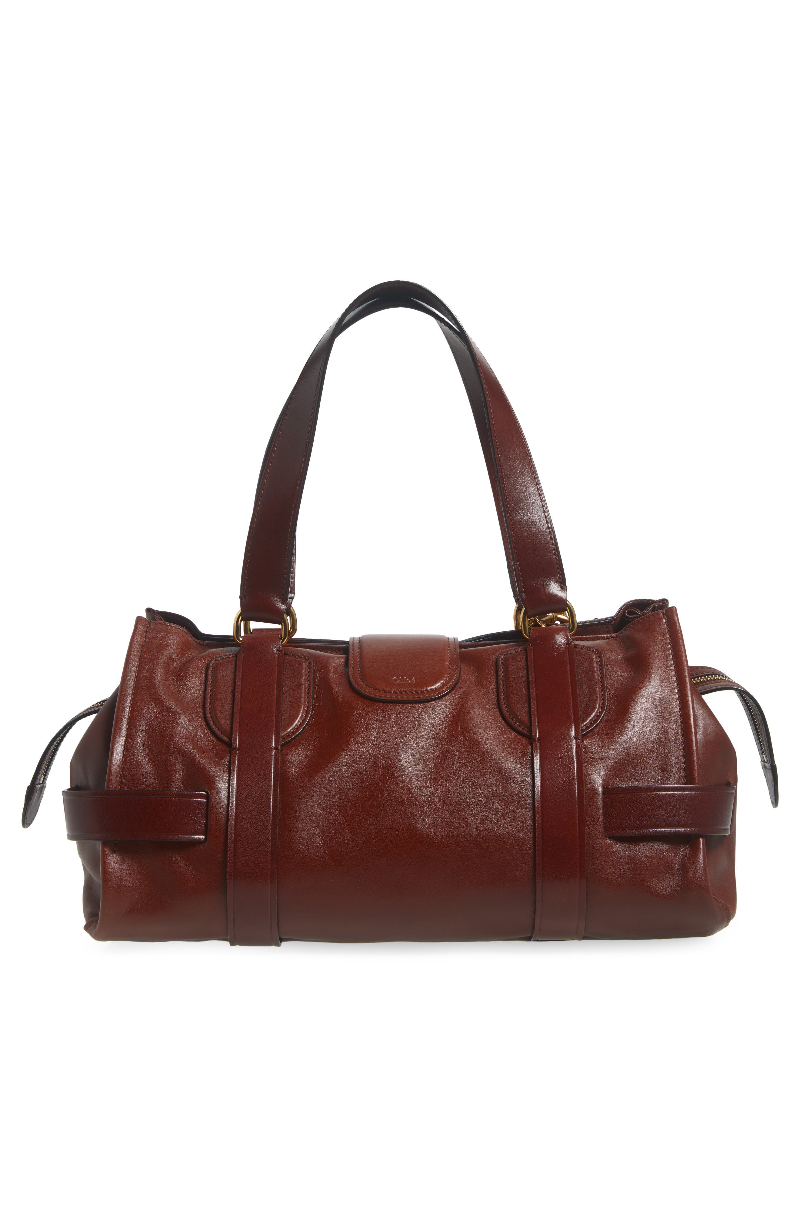 Chloé Medium Kerala 25 Leather Handbag, Alternate, color, 