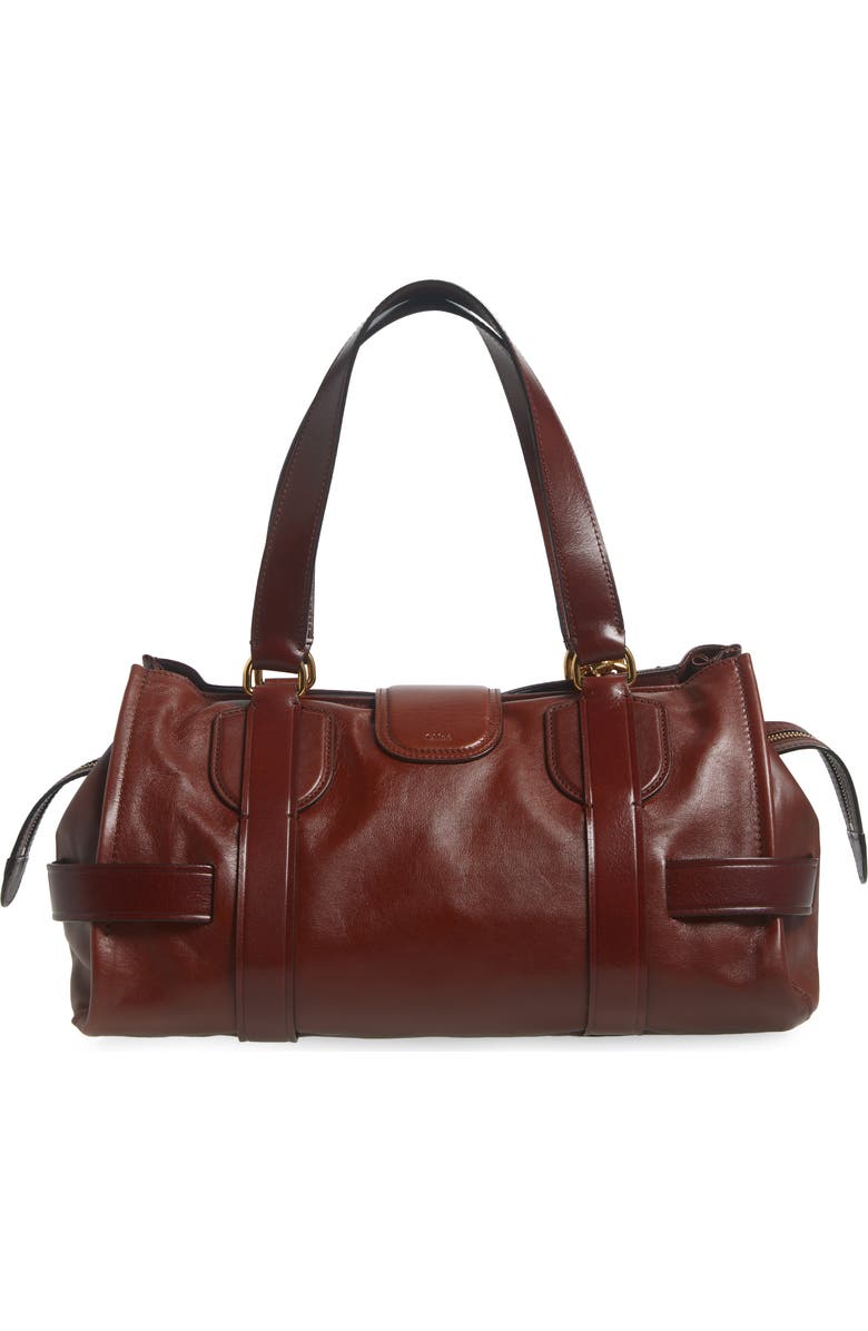 Chloé Medium Kerala 25 Leather Handbag, Alternate, color,