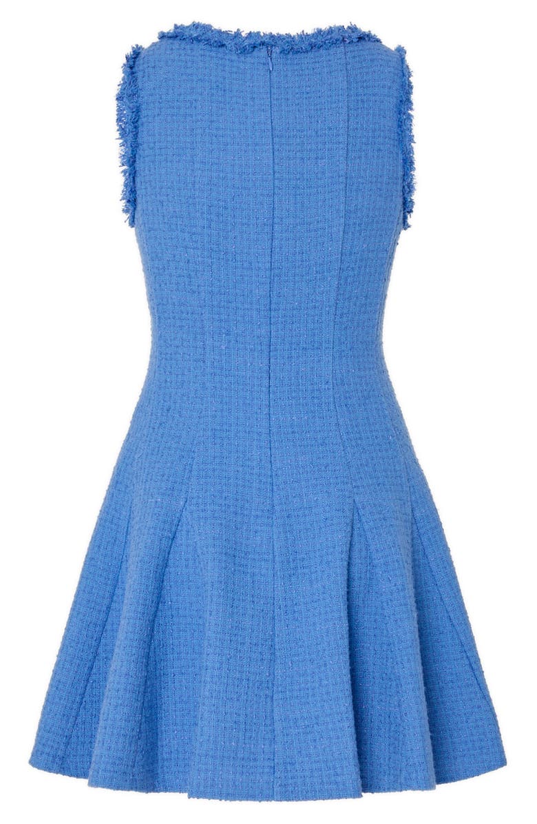 Milly Juniper Fit & Flare Tweed Dress, Alternate, color, 