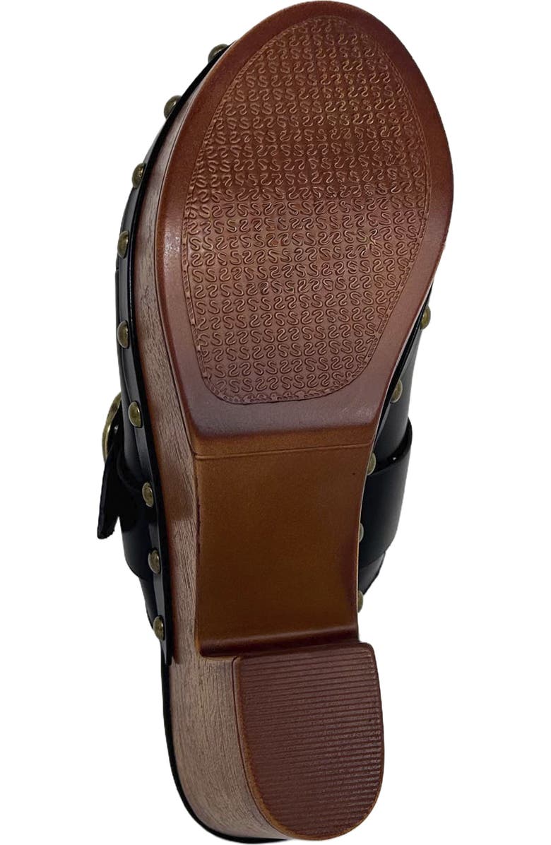 SHUSHOP Lucy Platform Clog, Alternate, color, Black