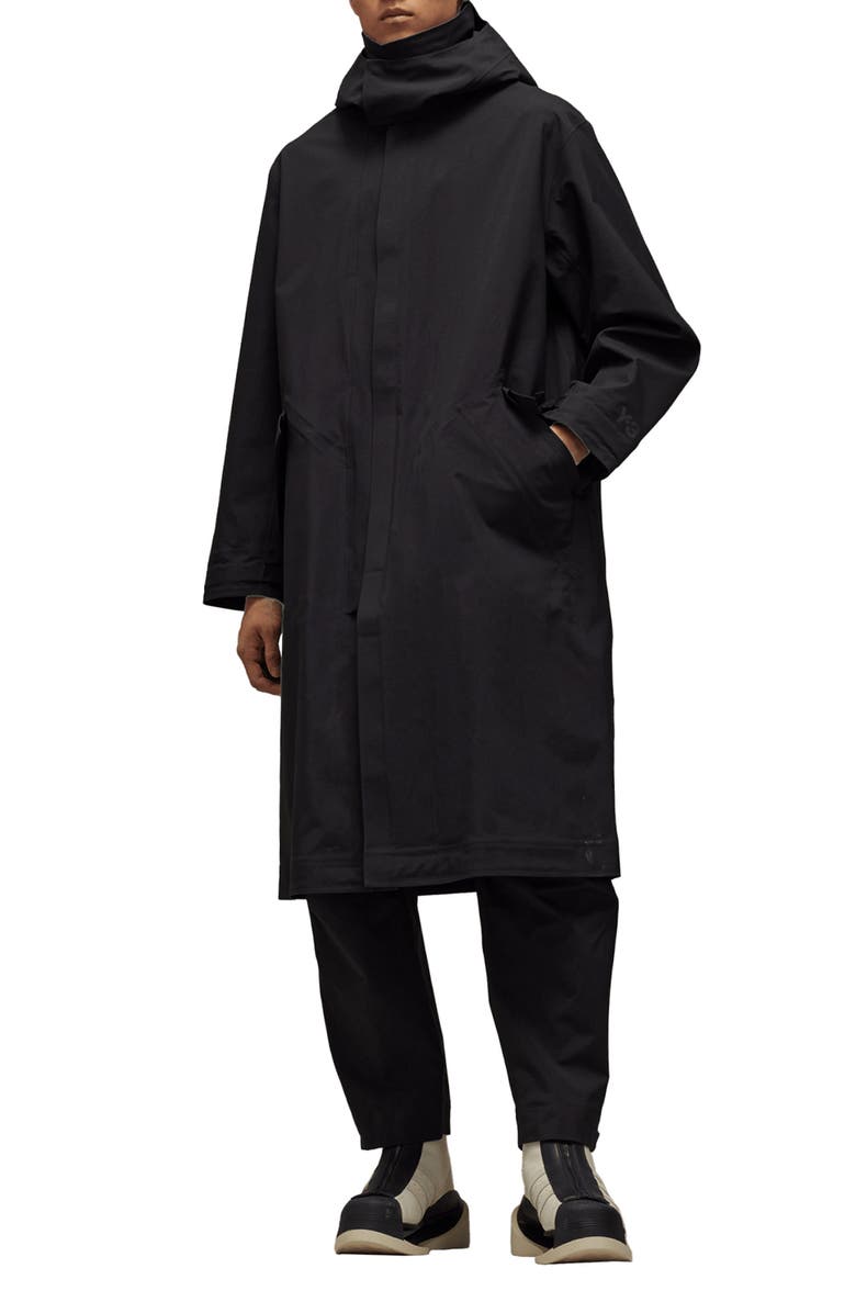 Y-3 Gore-Tex<sup>®</sup> Recycled Polyamide Parka, Main, color, 