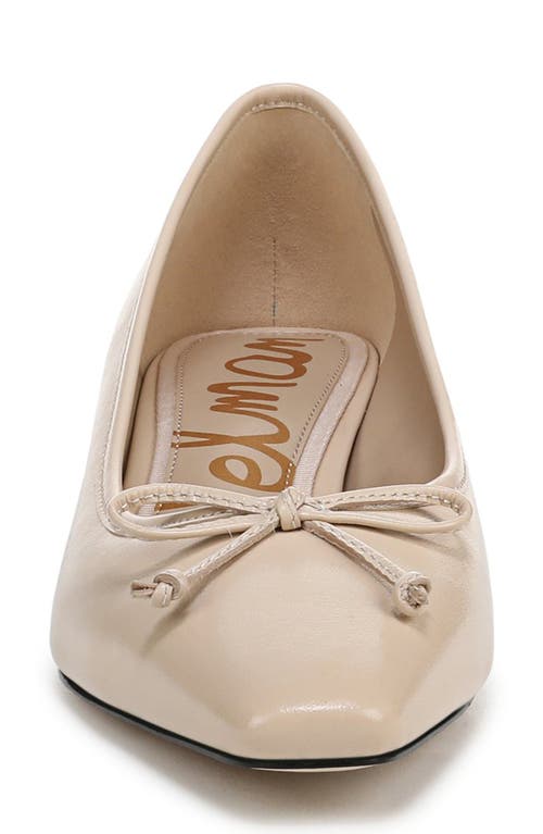 Sam Edelman Rinda Pointed Toe Pump Summer Sand Leather In Sand