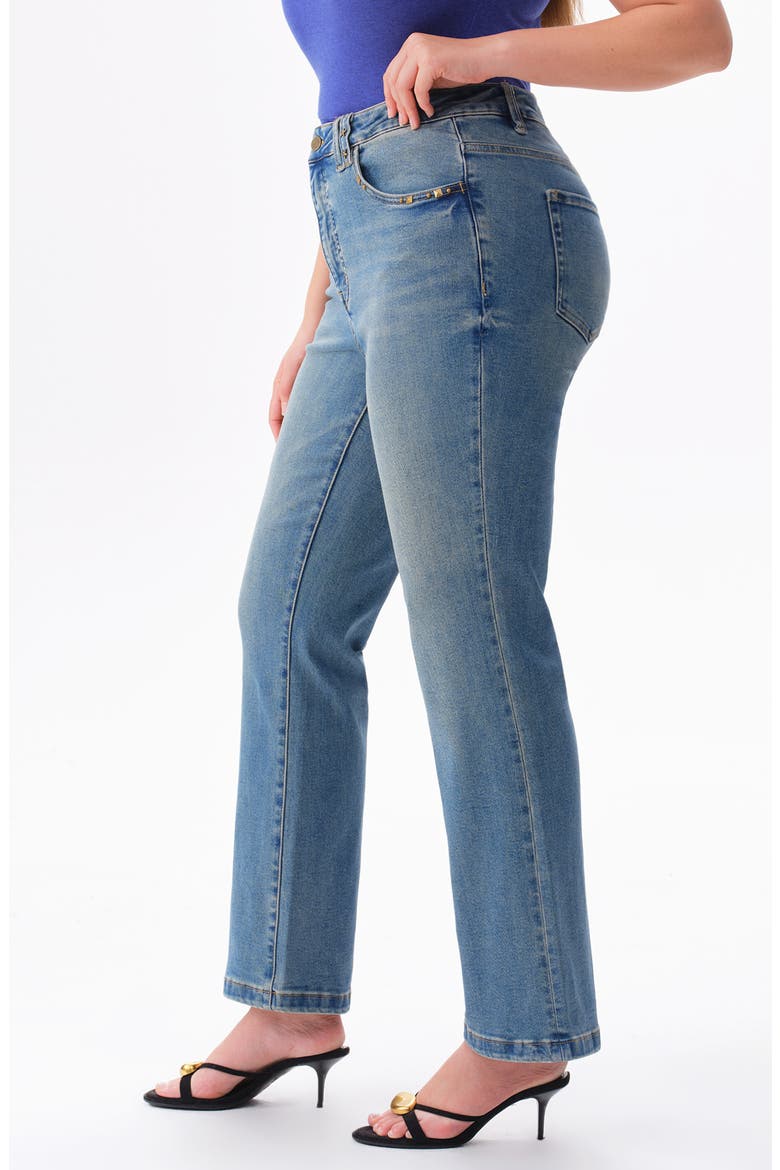 High Waist Flare Jeans, Alternate, color, VINTAGE MEDIUM BLUE