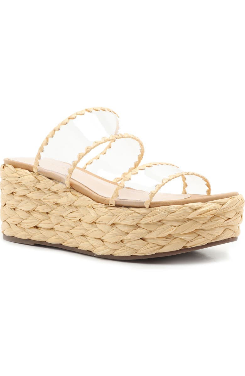 Schutz Royce Platform Slide Sandal, Main, color,