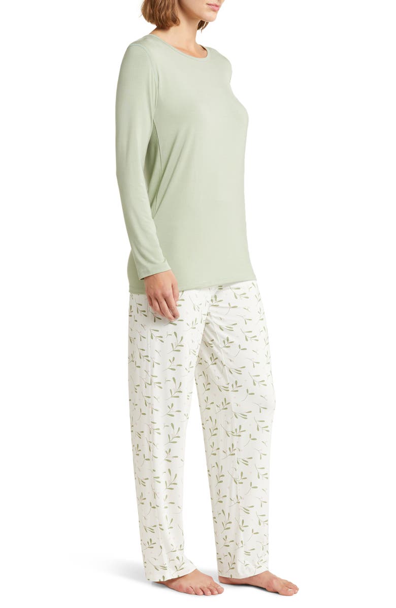 KicKee Pants Holiday Print Pajamas, Alternate, color,