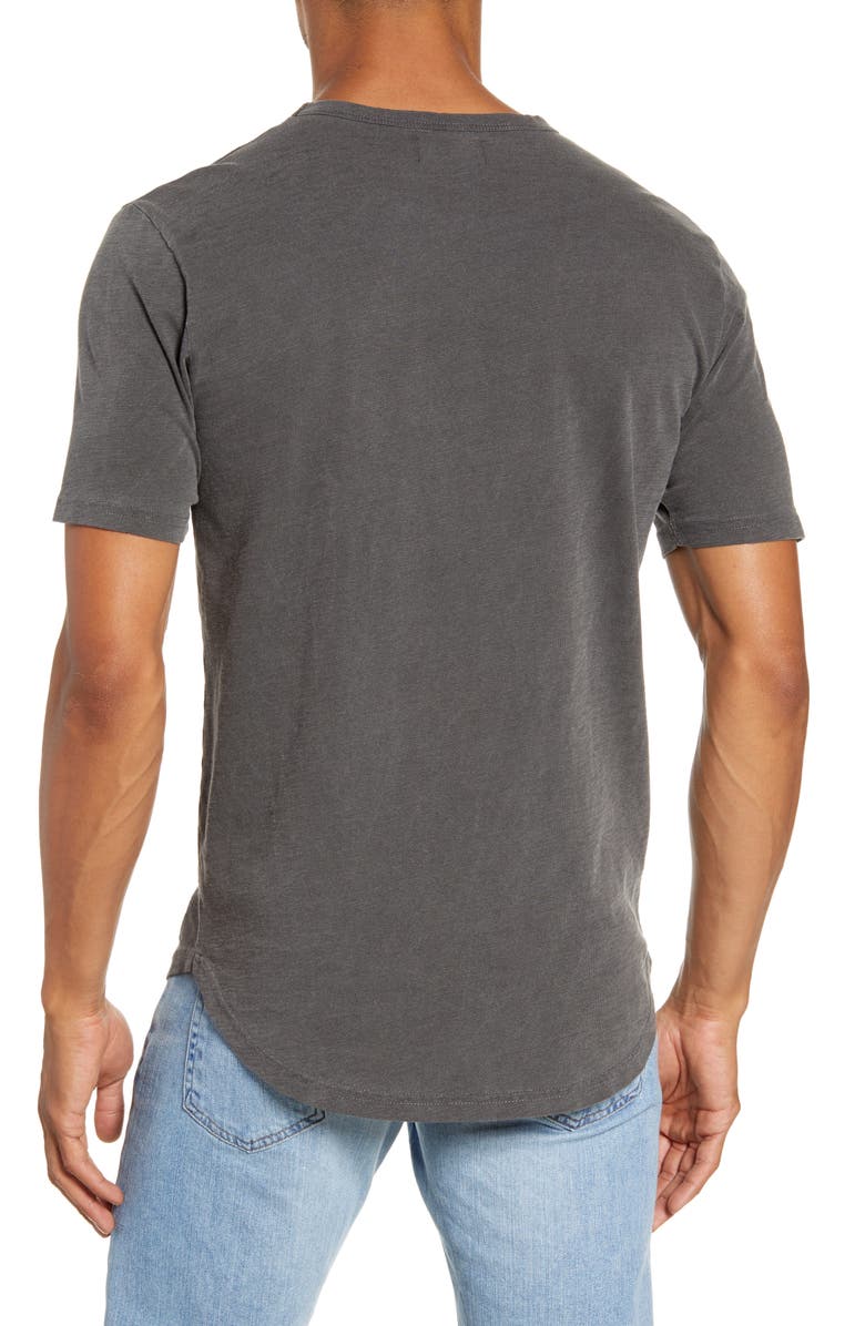 Goodlife Sun Faded Slub Scallop Crew T-Shirt, Alternate, color, 