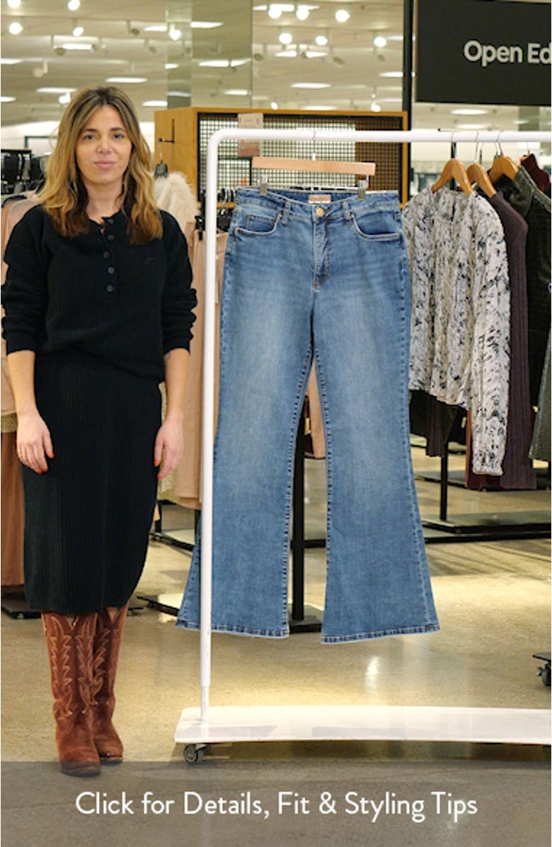 Ana High Waist Flare Leg Jeans, sales video thumbnail