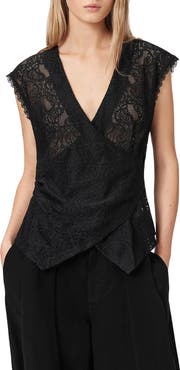 AllSaints Vera Lace Top