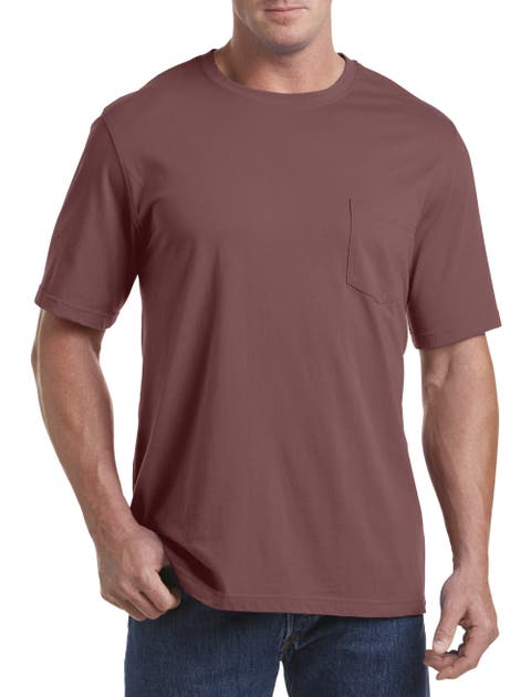Big & Tall Moisture-Wicking Pocket T-Shirt