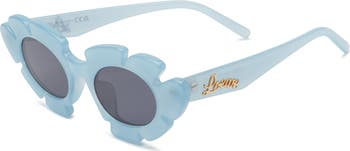 47mm Tinted Oval Sunglasses