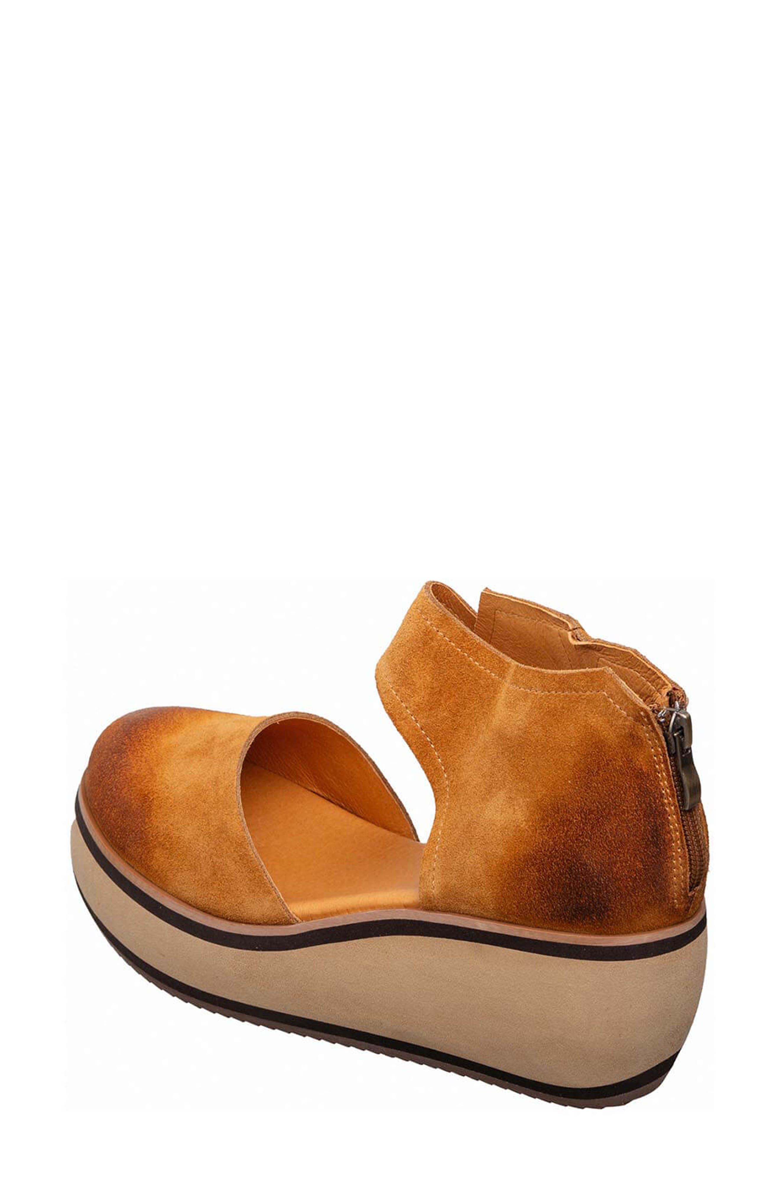 ANTELOPE Fawn Platform Wedge Pump, Alternate, color, 