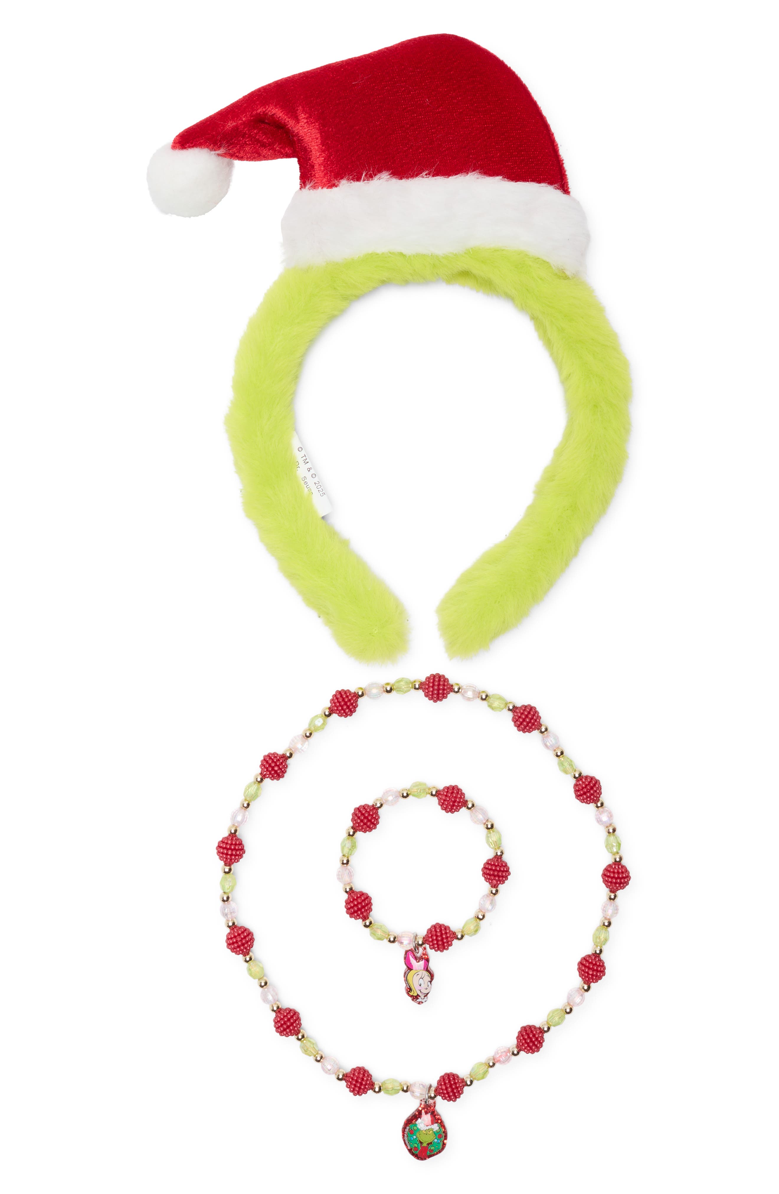 H.E.R. ACCESSORIES Kids' The Grinch 3-Piece Accessory Set