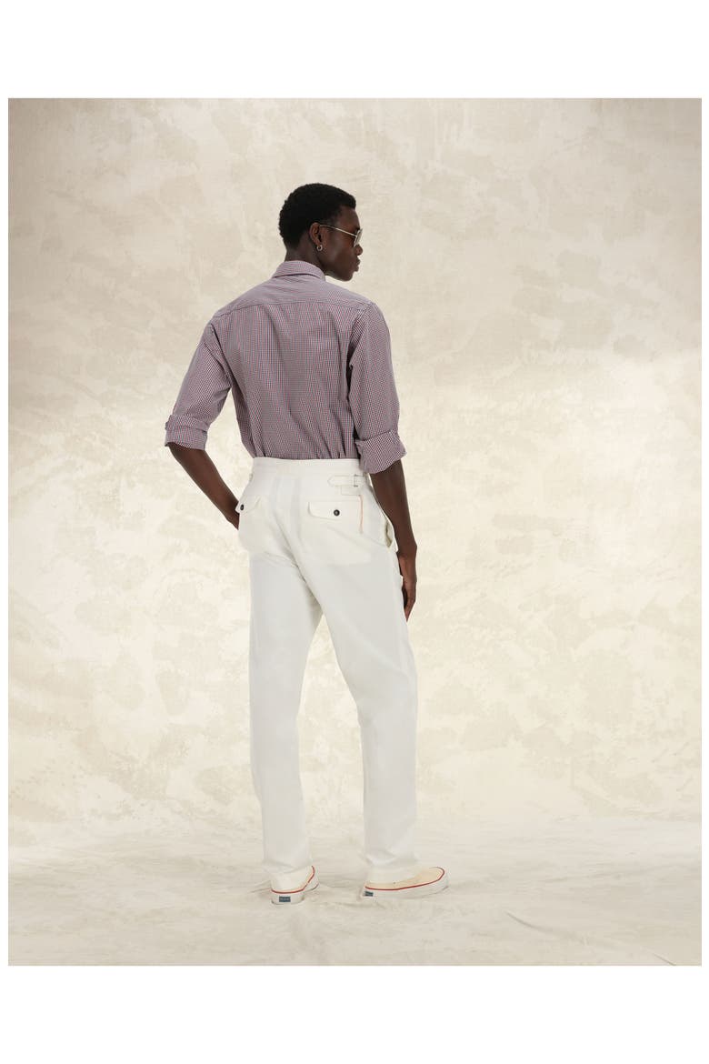 Liam Cotton Chest Pocket Shirt, Alternate, color, RED