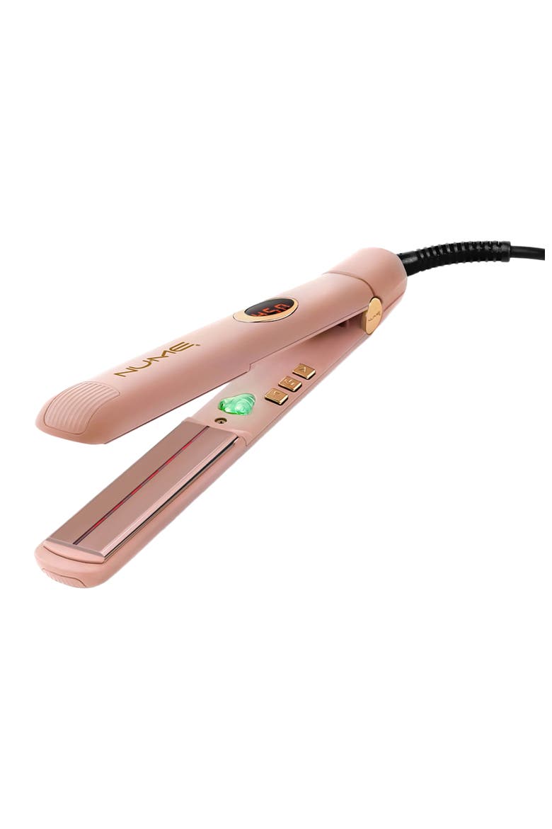 Megastar Flat Iron | 1-inch Tourmaline Hair Straightener, Alternate, color, Blush