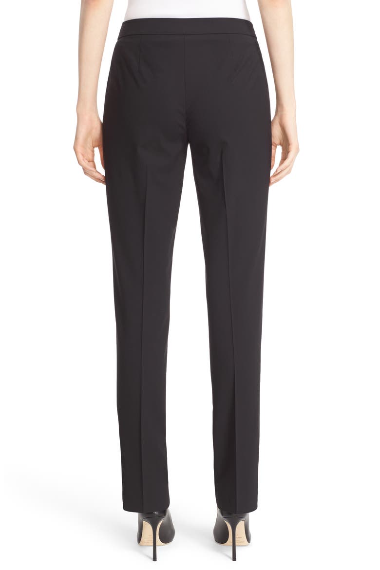 Barrow Stretch Wool Pants, Alternate, color, BLACK