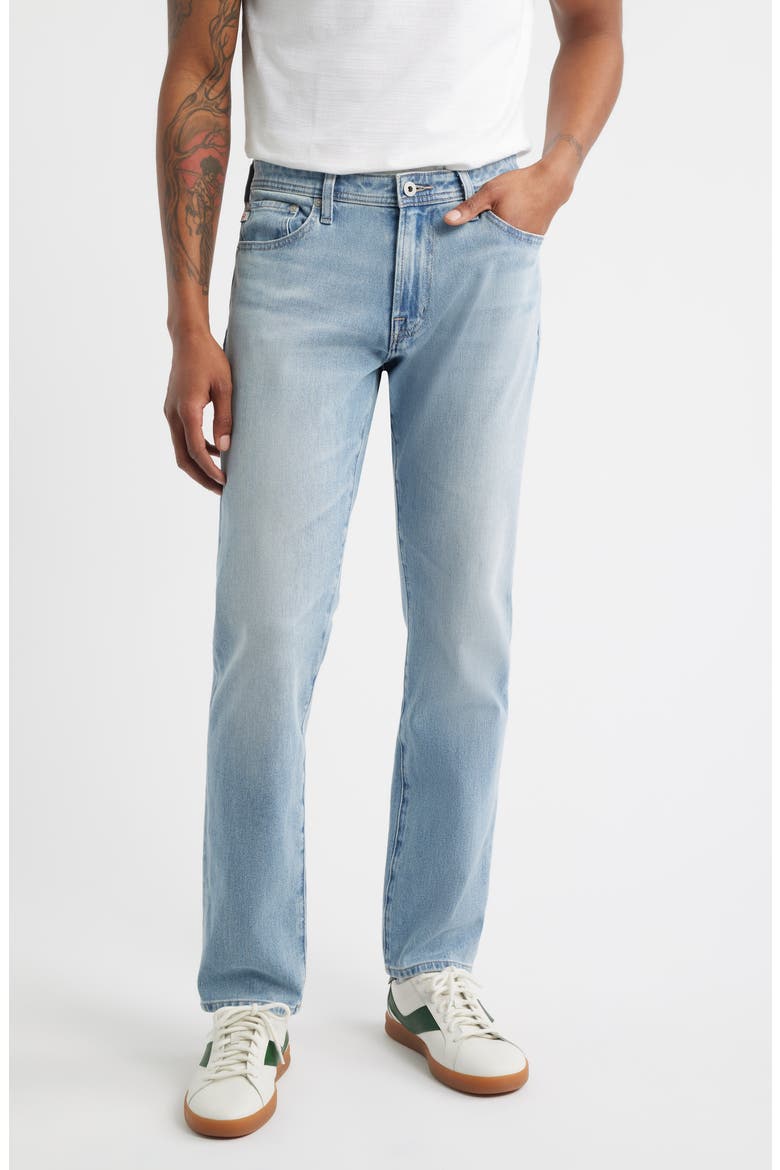 Tellis Slim Fit Jeans, Main, color, MAZE