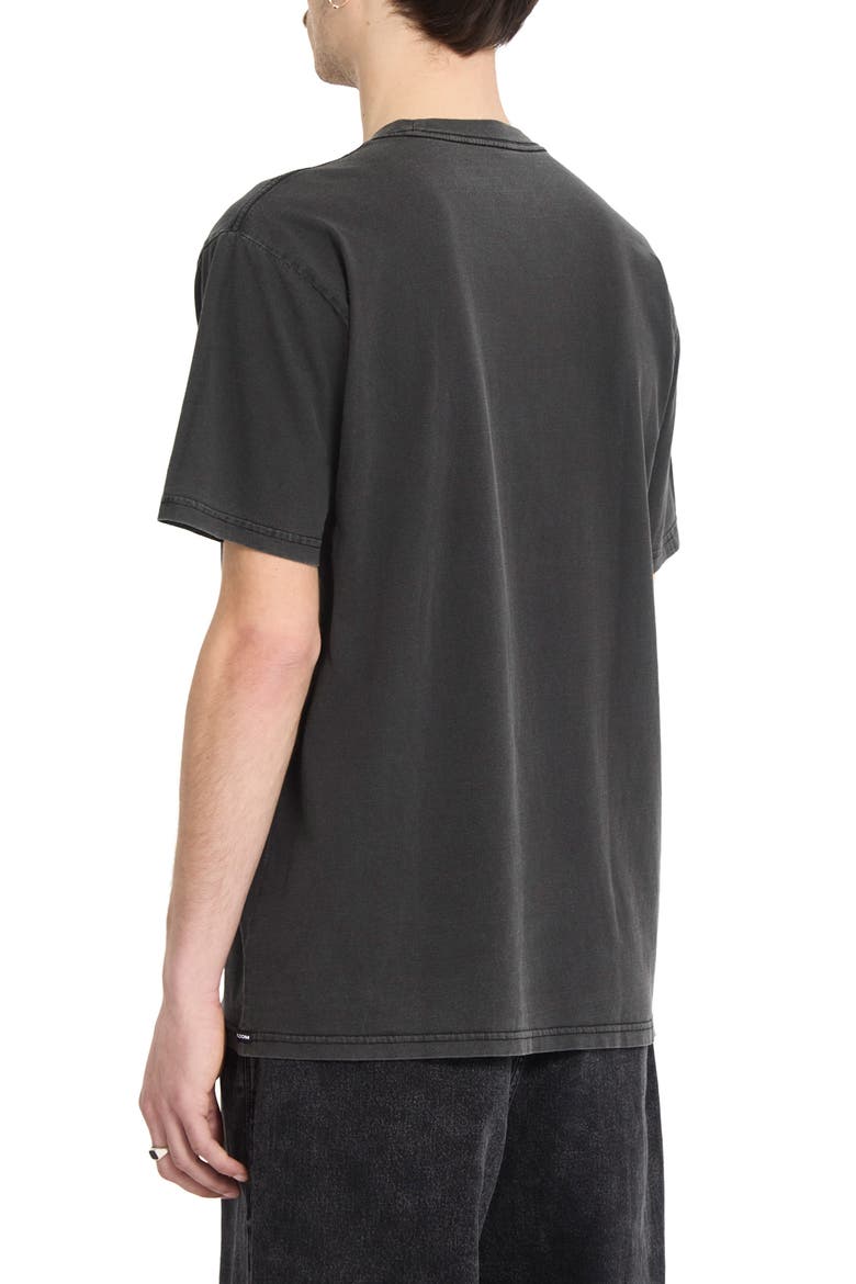 Lunar Phases Cotton Graphic T-Shirt, Alternate, color, BLACK