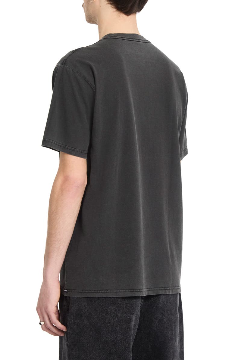 Volcom Lunar Phases Cotton Graphic T-Shirt, Alternate, color, Black