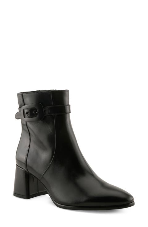 Velloria Leather Bootie