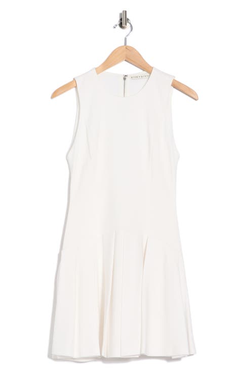 Adley Pleated Drop Waist Dress