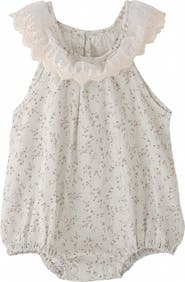 Banblu Floral Lace Romper