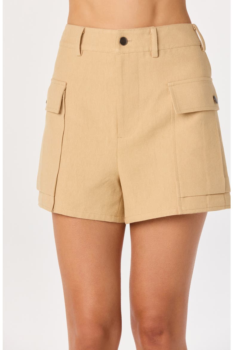 Beron Cargo Shorts, Alternate, color, TAN
