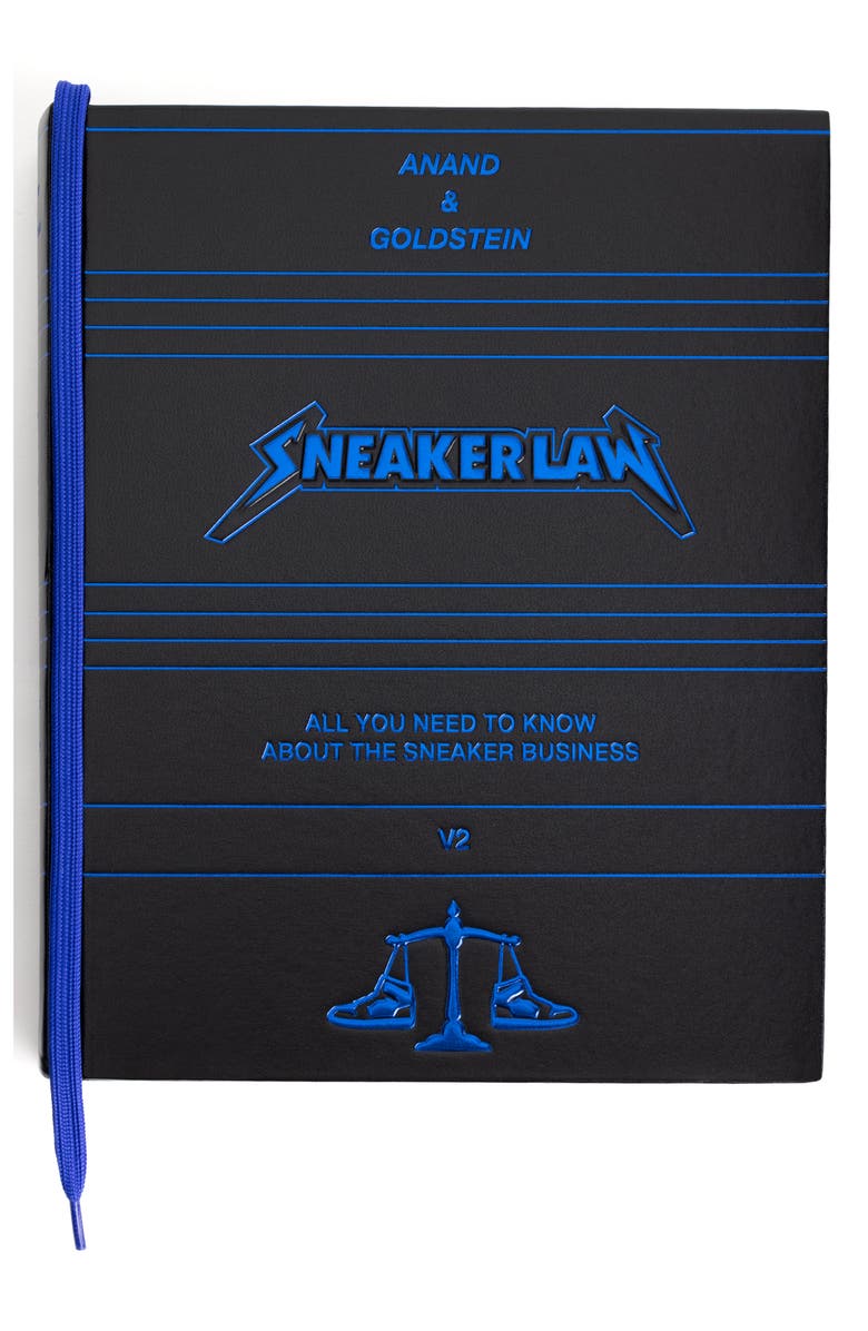 SNEAKER LAW 'Sneaker Law V2' Book, Main, color, Black/Blue
