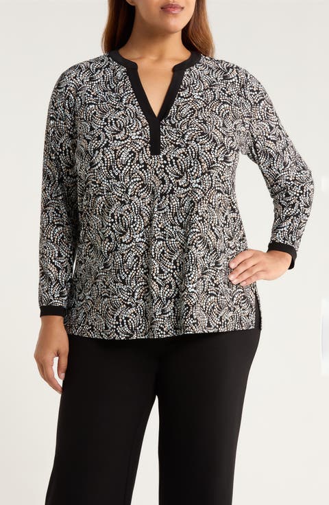 Split Neck Tunic (Plus)