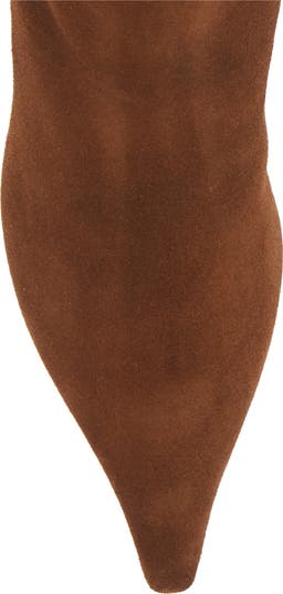 【関税込み】Aeyde ブラウン Zoe スエード アンクルブーツ Aeyde | ZOE Brown Suede Kitten Heel Ankle Boot