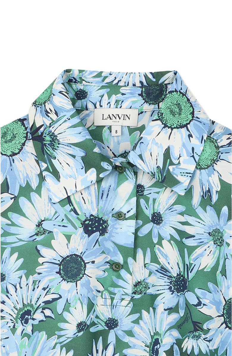 Lanvin Blouse Collar Shirt, Alternate, color, Jade