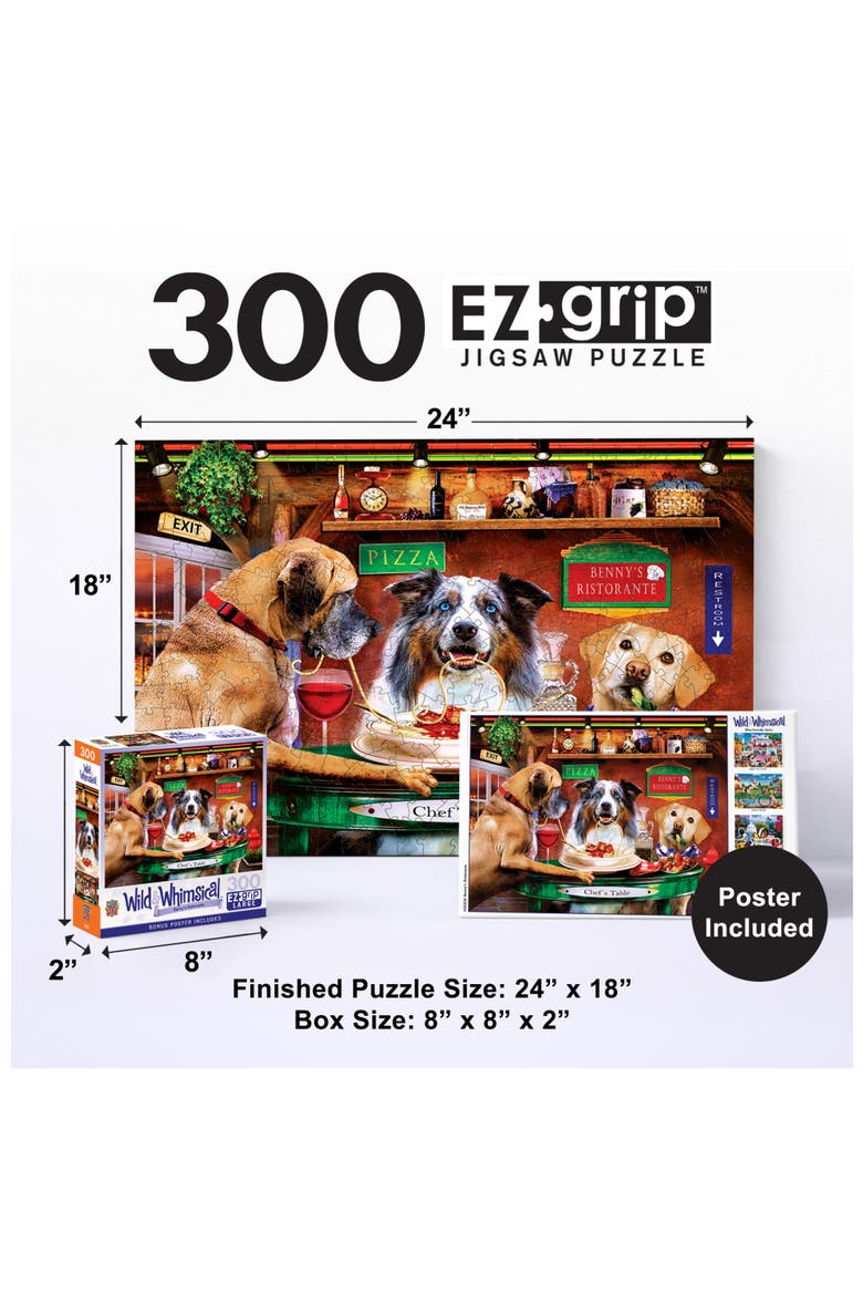 Benny's Ristorante 300 Piece Puzzle, Alternate, color, Multicolor