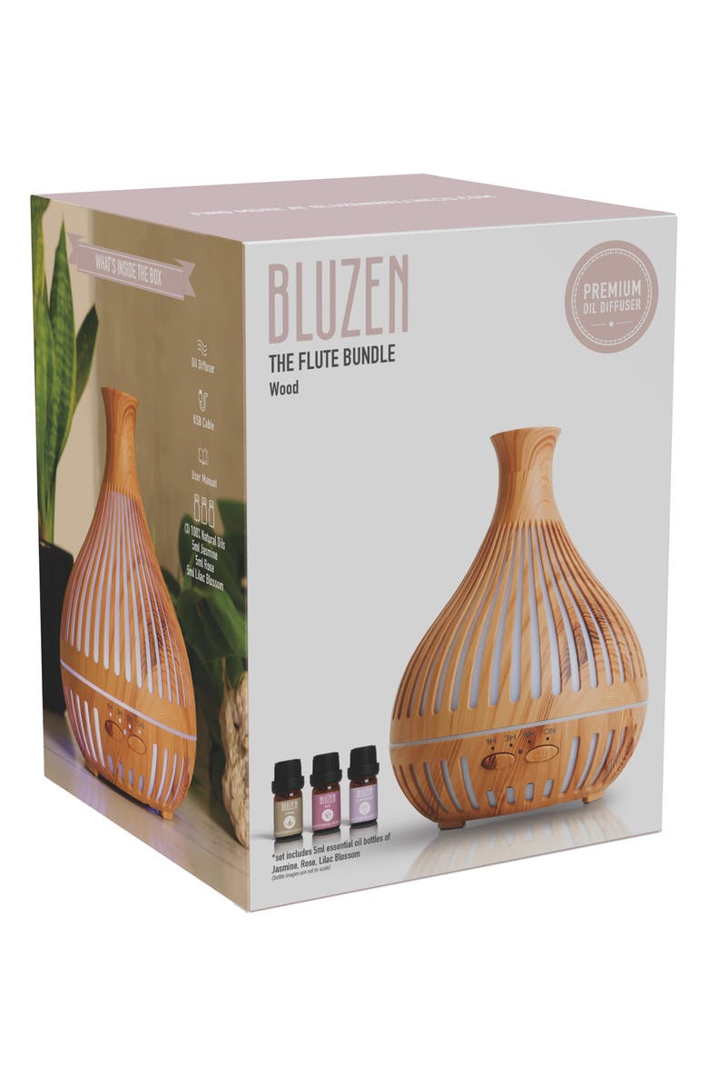BLUZEN The Flute Ultrasonic 300mL Diffuser Set, Alternate, color, 