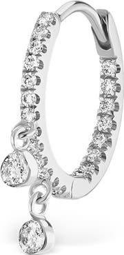 MARIA TASH Double Dangle Diamond Eternity Clicker