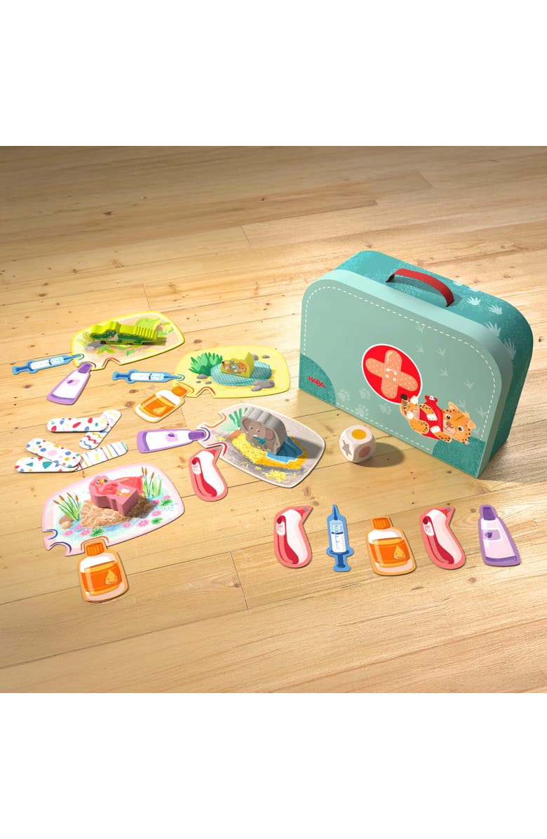 HABA My Very First Games - At the Vet, Toddler Games & Veterinarian Playset for Kids- Toddlers 2-4 Years, Alternate, color, Multi