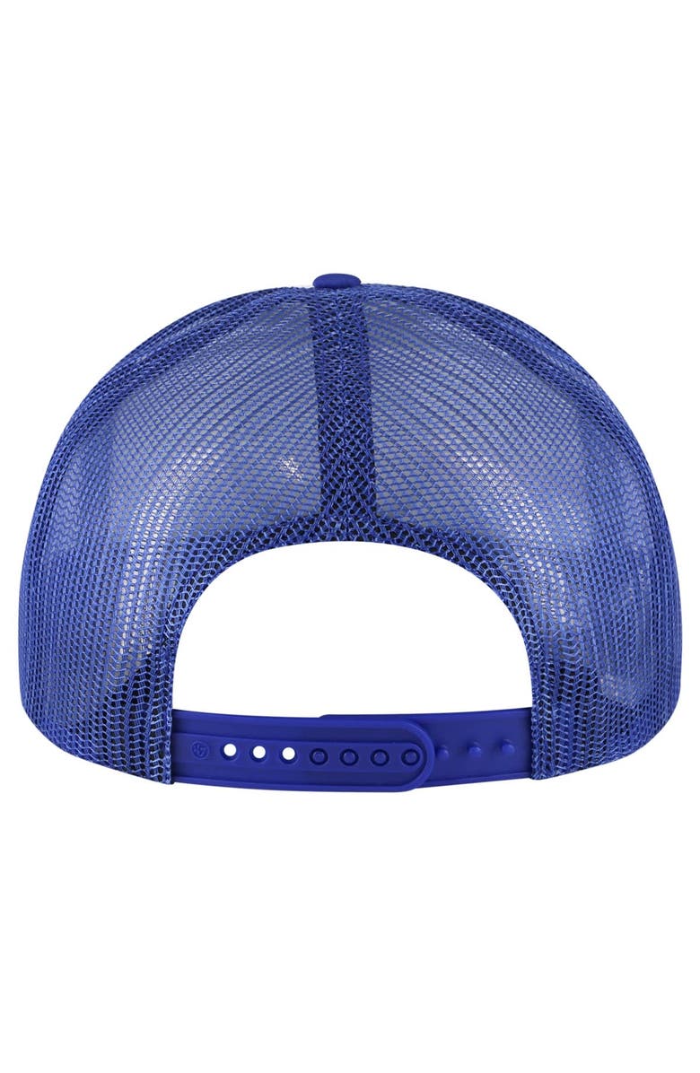 '47 Men's '47 White/Royal New York Mets Cooperstown Collection Wax Pack Express Trucker Adjustable Hat, Alternate, color, Royal