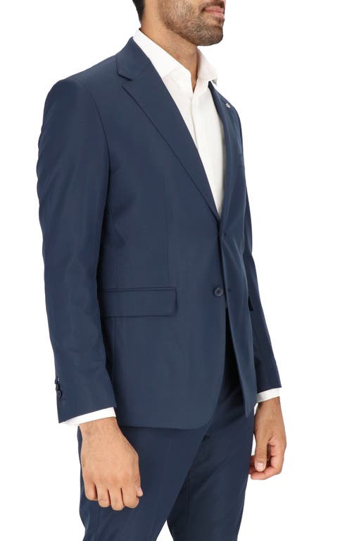 Scotch & Soda Traveler Tech Stretch Sport Coat In Blue