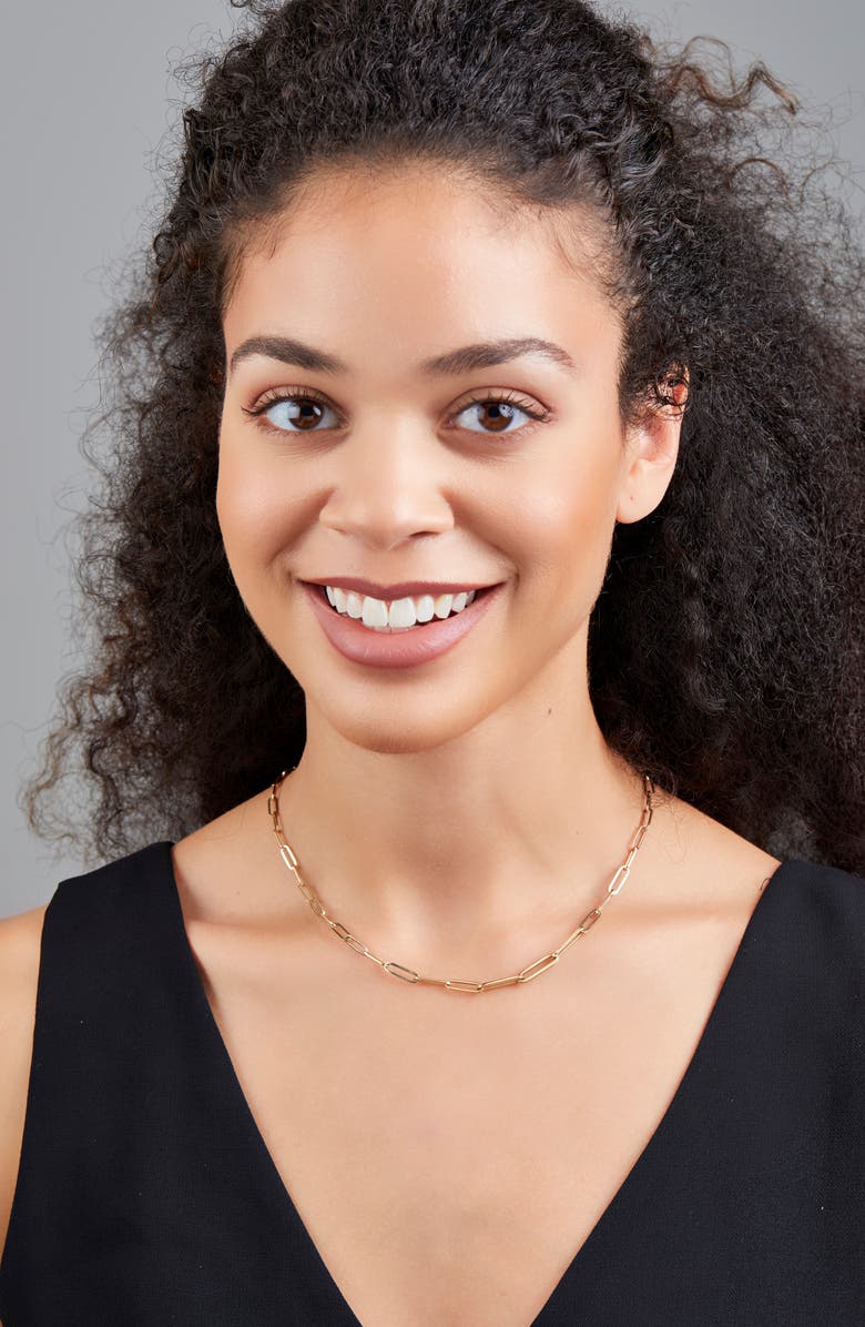 Bony Levy 14K Gold Chain Link Necklace, Alternate, color,