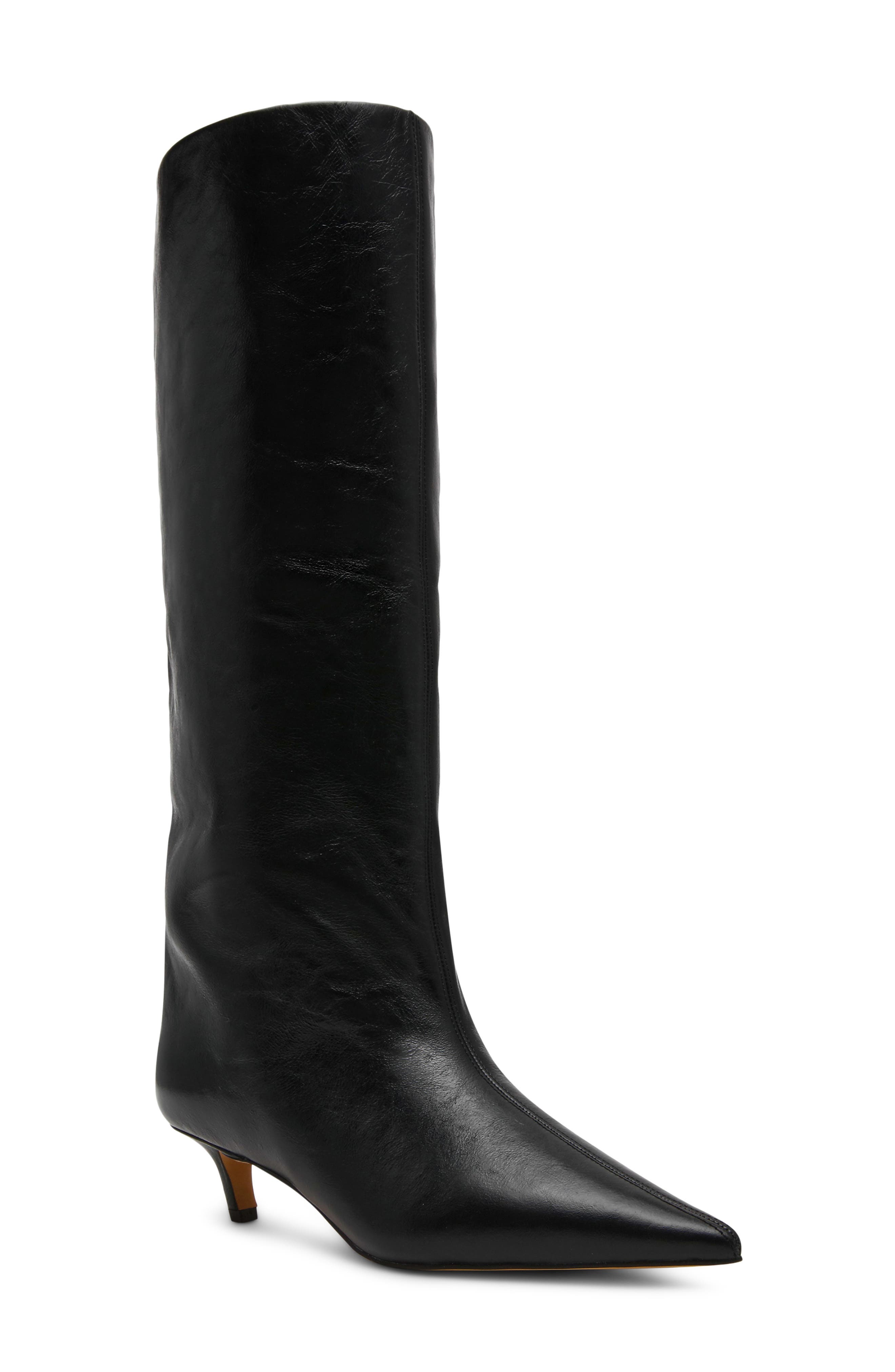 BLACK LEATHER
