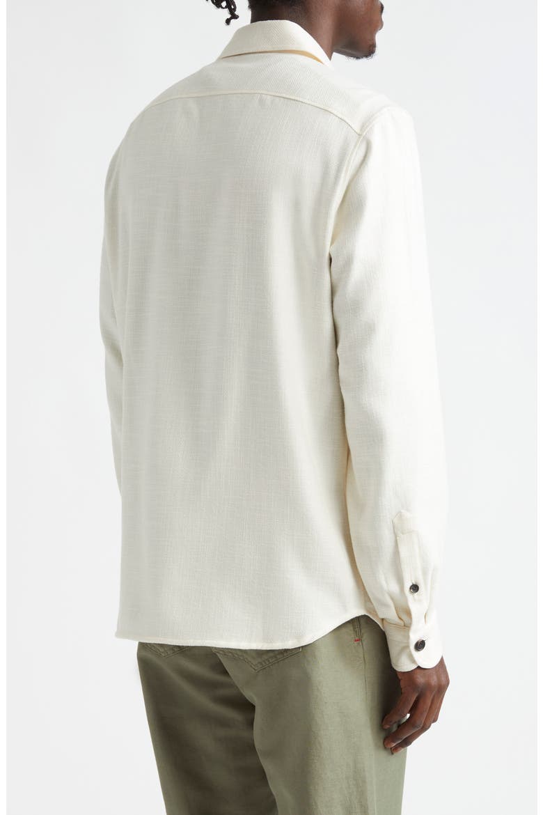 The Button-Up Overshirt, Alternate, color, OPEN WHITE