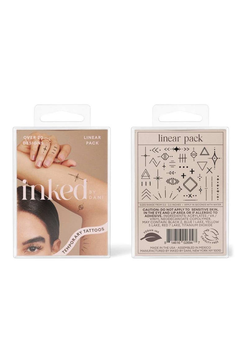 Linear Temporary Tattoos video